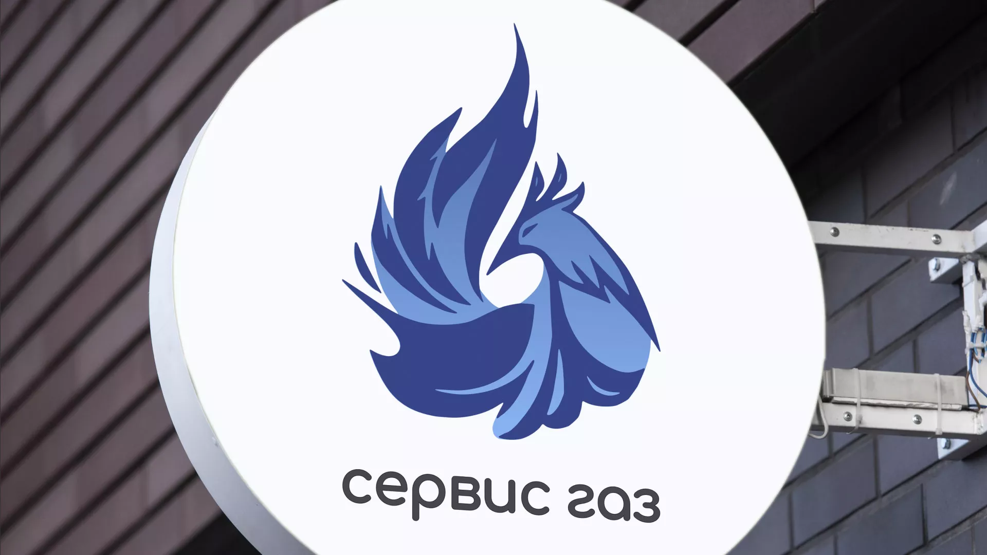 Создание логотипа «Сервис газ» в Чехове