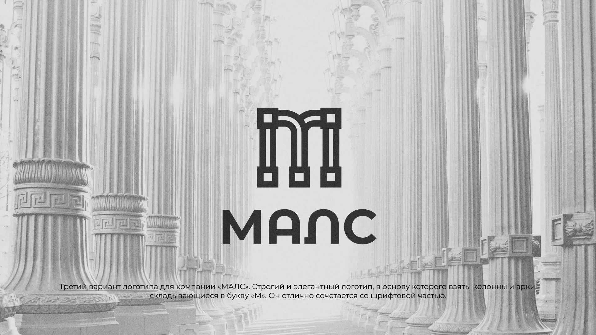 Разработка логотипа компании «МАЛС» в Чехове