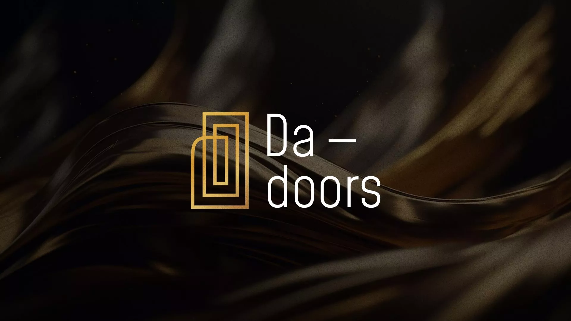 Разработка логотипа для компании «DA-DOORS» в Чехове